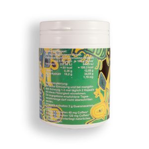 Guarana Kapseln Inhaltsstoffe Etikett