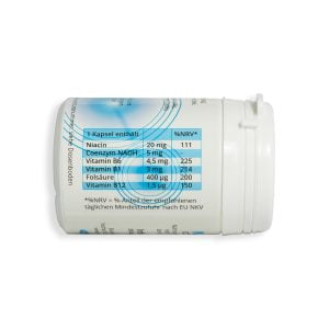 NADH Kapseln Etikett Inhaltsstoffe